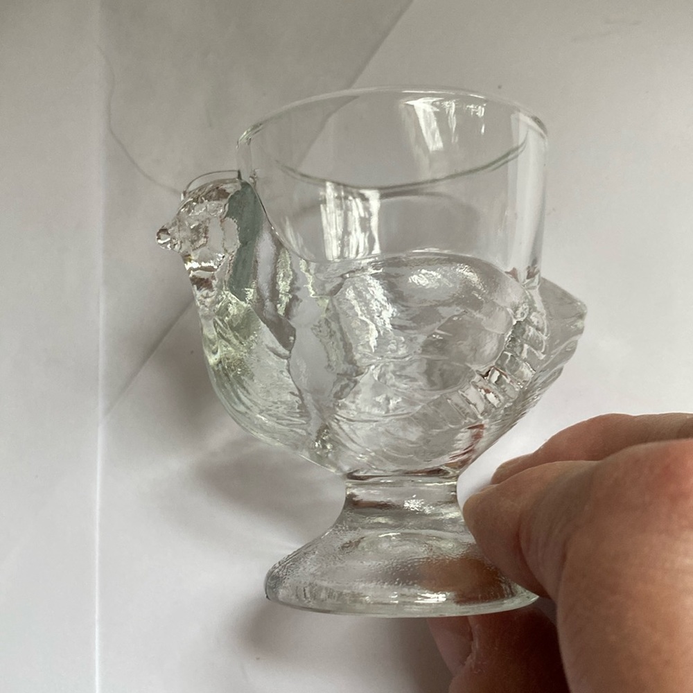 Turkey egg cup. Excellent condition. No chips cracks or scratches.